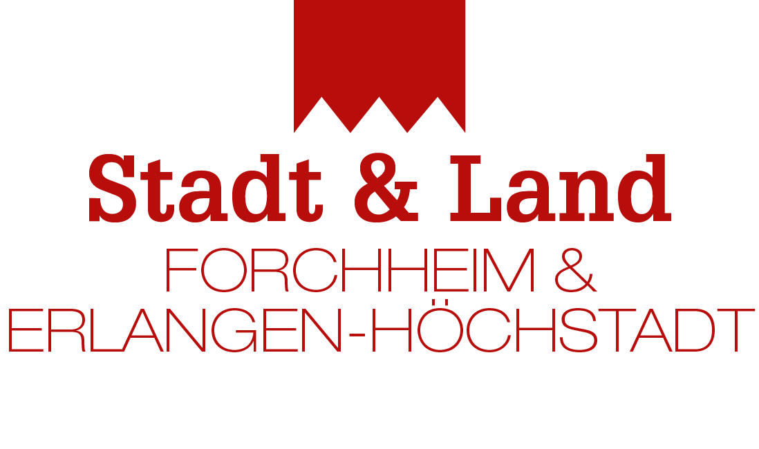 Logo Stadt & Land Forchheim & Erlangen-Höchstadt Logo von Stadt & Land Forchheim und Erlangen-Höchstadt